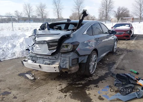 2022 Honda Accord Sport z USA, uszkodzony, nr VIN 1HGCV1F35NA117792